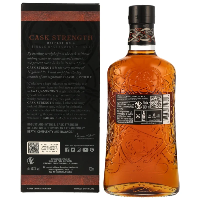 Highland Park Cask Strength Release No. 4