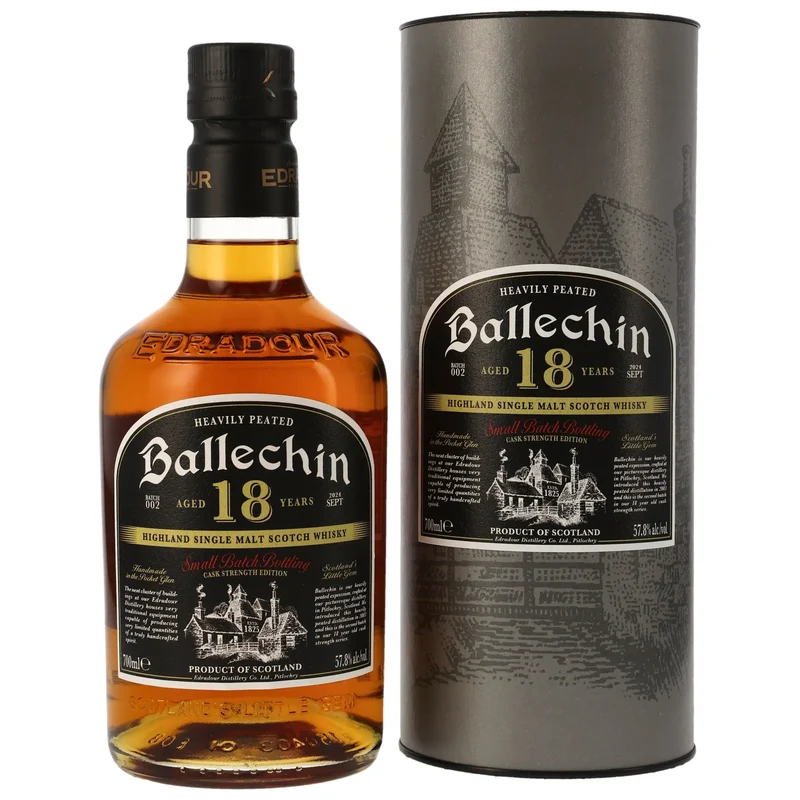 Ballechin Cask Strength 18 Jahre Batch 2