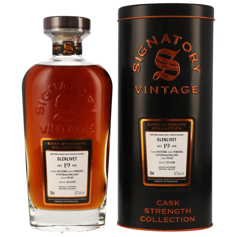 Glenlivet Cask Strength 19 Jahre 2004/2024