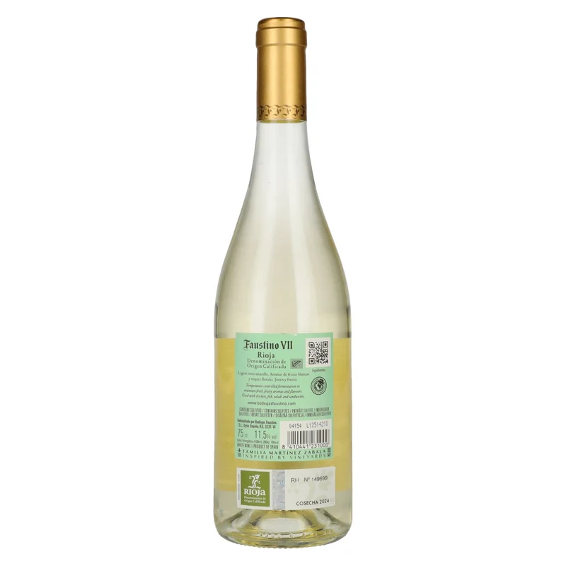 Faustino VII Blanco Rioja DOC 2024 11,5% Vol. 0,75l