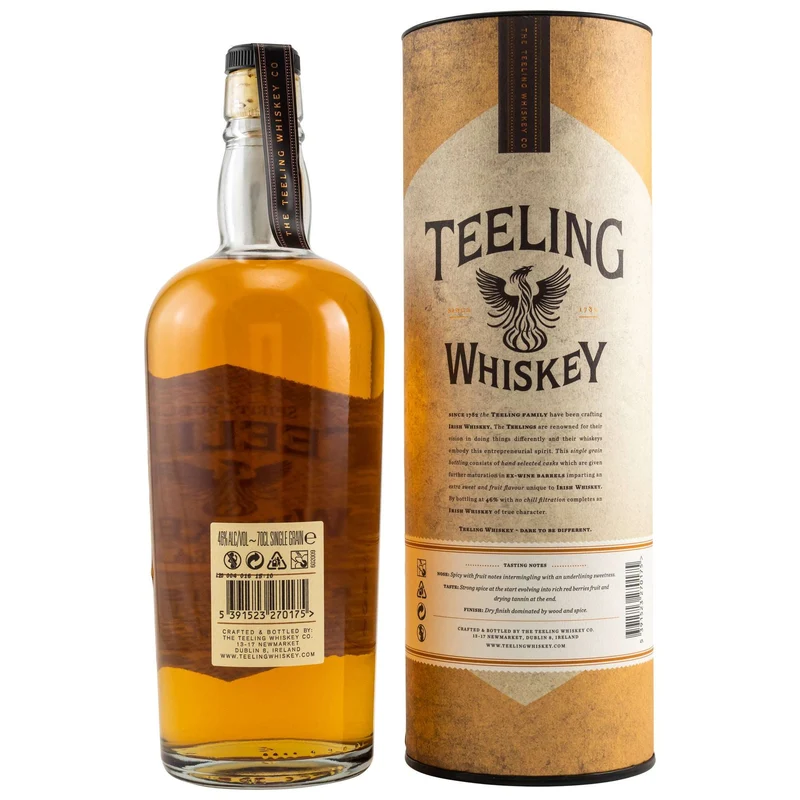 Teeling | Single Grain / Wine Cask Finish | Irish Whiskey | 46%