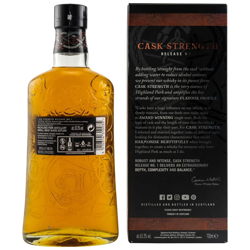 Highland Park | Cask Strength | Release No.1 | 63,3%