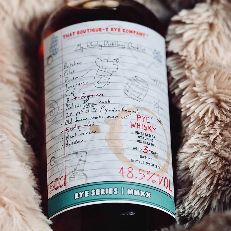 Stauning | 3 Jahre | That Boutique-y Rye Whisky | Danish Whisky | 0,5l | 48,5%