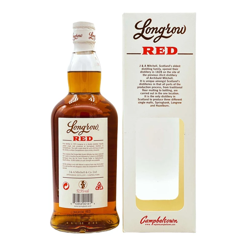 Longrow | 10 Jahre | Refill Malbec Matured | 2020 Limited Release | 52,5%