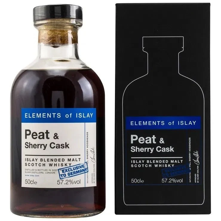 Elixir Distillers | Elements of Islay | Peat & Sherry Cask | 2nd Edition | 0,5l | 57,2%