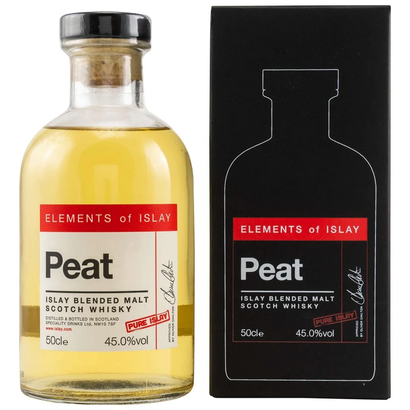 Elixir Distillers | Elements of Islay | Peat Pure Islay | Blended Malt Scotch Whisky | 0,5l | 45%