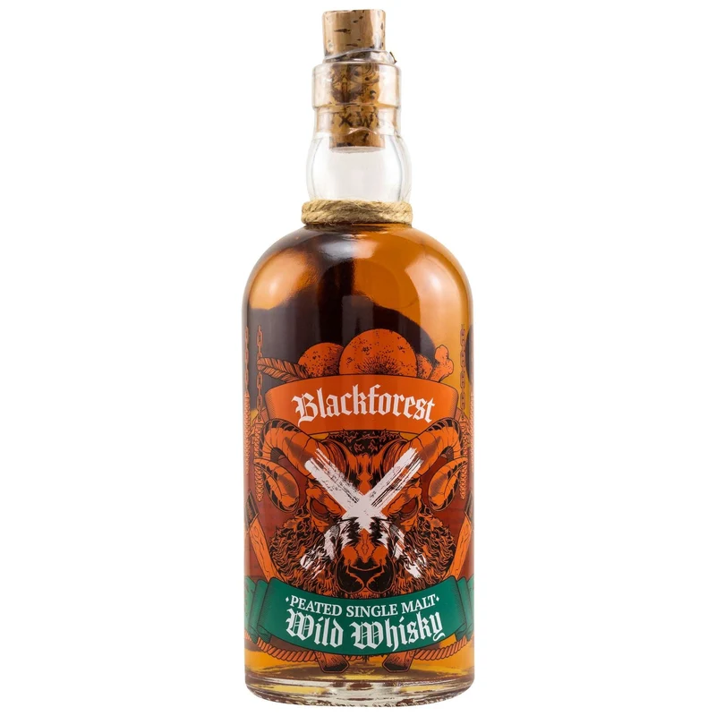 Blackforest | 6 Jahre | Wild Whisky | Peated | German Whisky | 0,5l | 42%