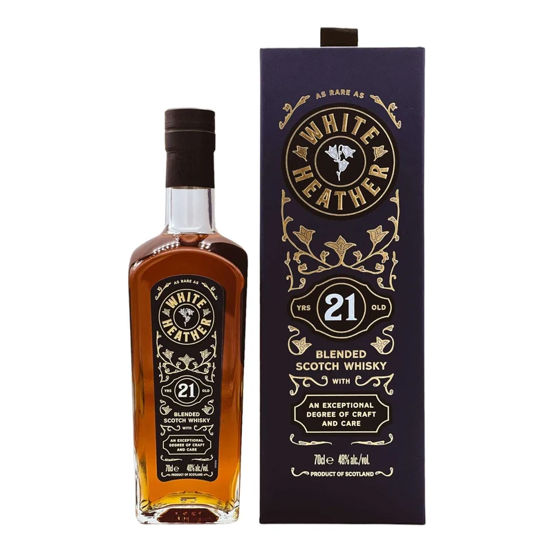White Heather | 21 Jahre | by Billy Walker | Blended Scotch Whisky | 48%