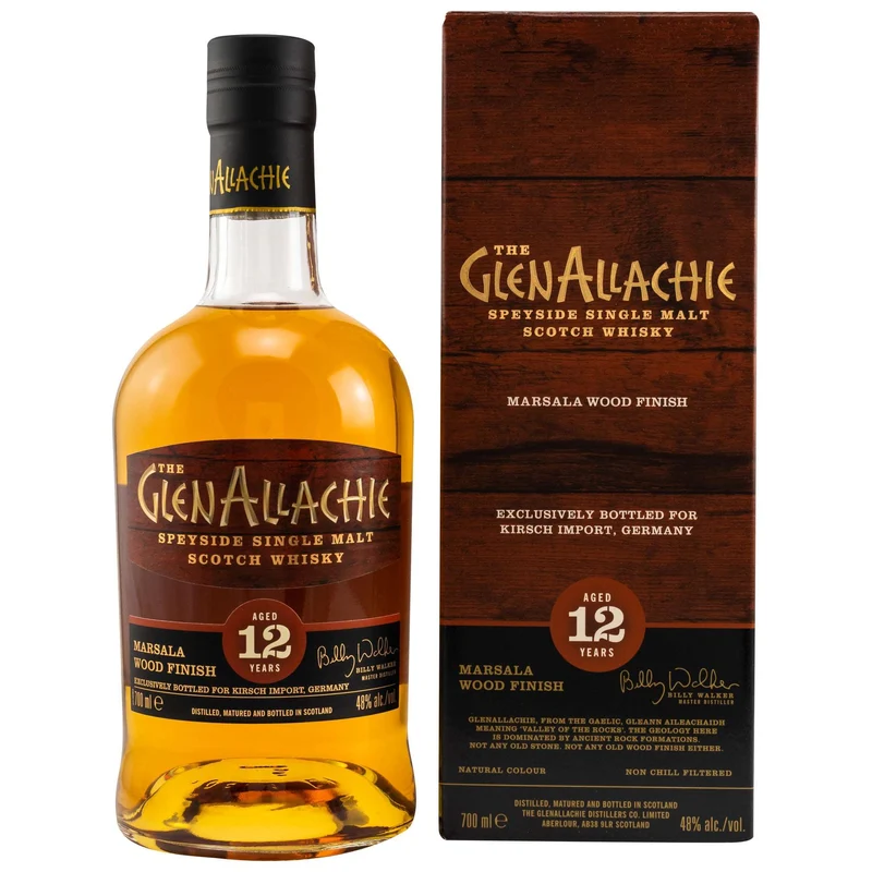 GlenAllachie | 12 Jahre | Marsala Wood Finish | Germany Exclusive | 48%