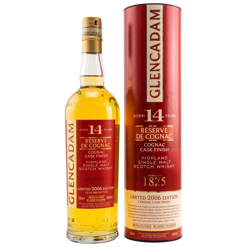 Glencadam | 14 Jahre | Cognac Cask Finish | 2006 | 46%
