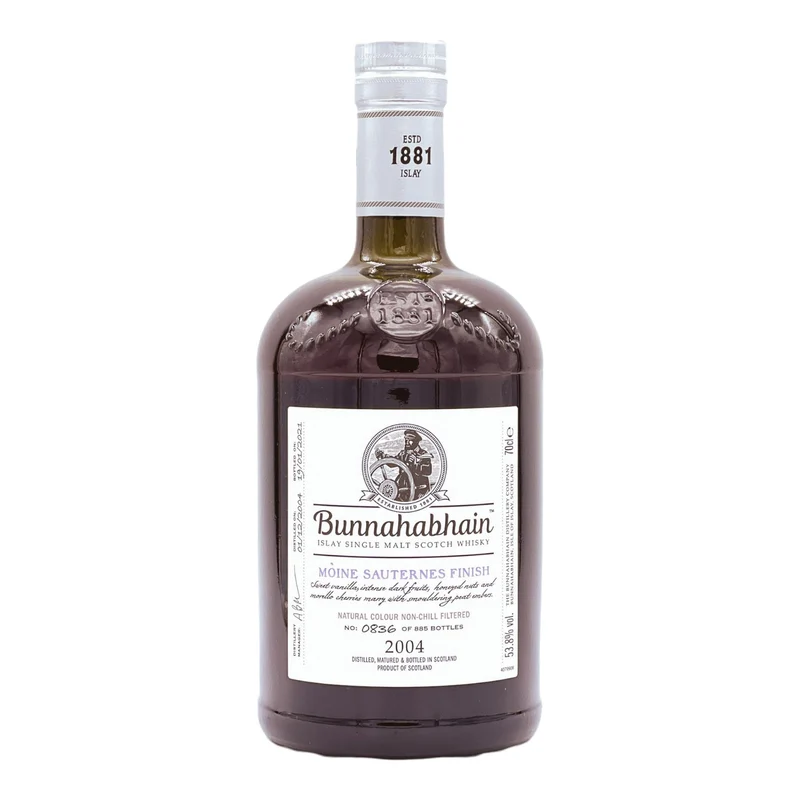 Bunnahabhain | 16 Jahre | 2004 | Mòine Sauternes Finish | 53,8%