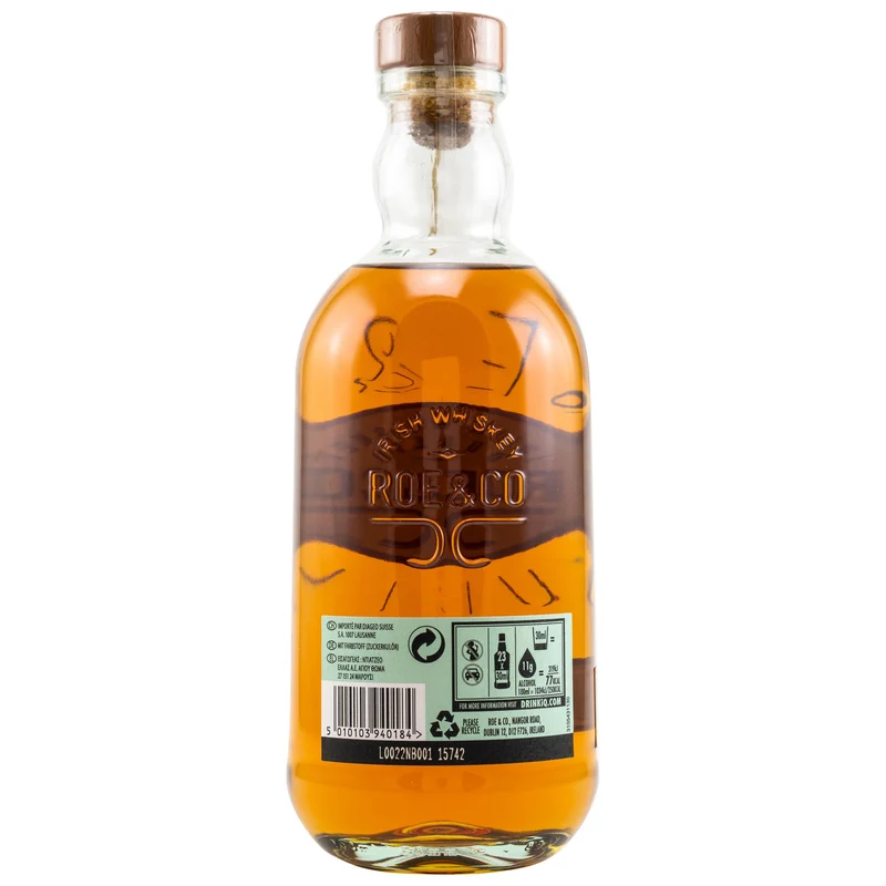 Roe & Co | Dublin Blended Irish Whiskey | 45%