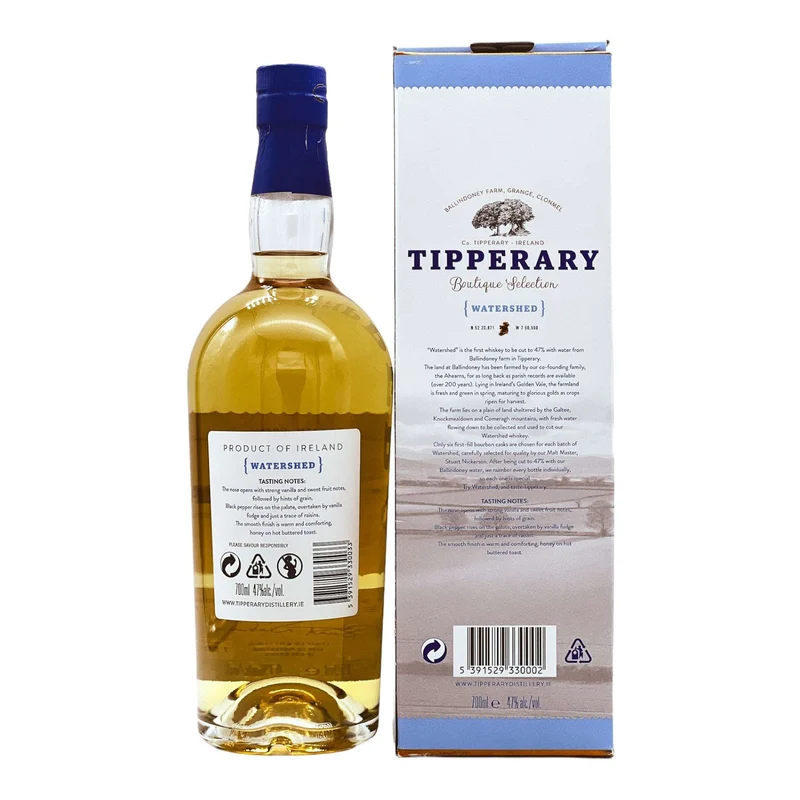 Tipperary | Watershed | Batch 5 | Irish Whiskey | 47%