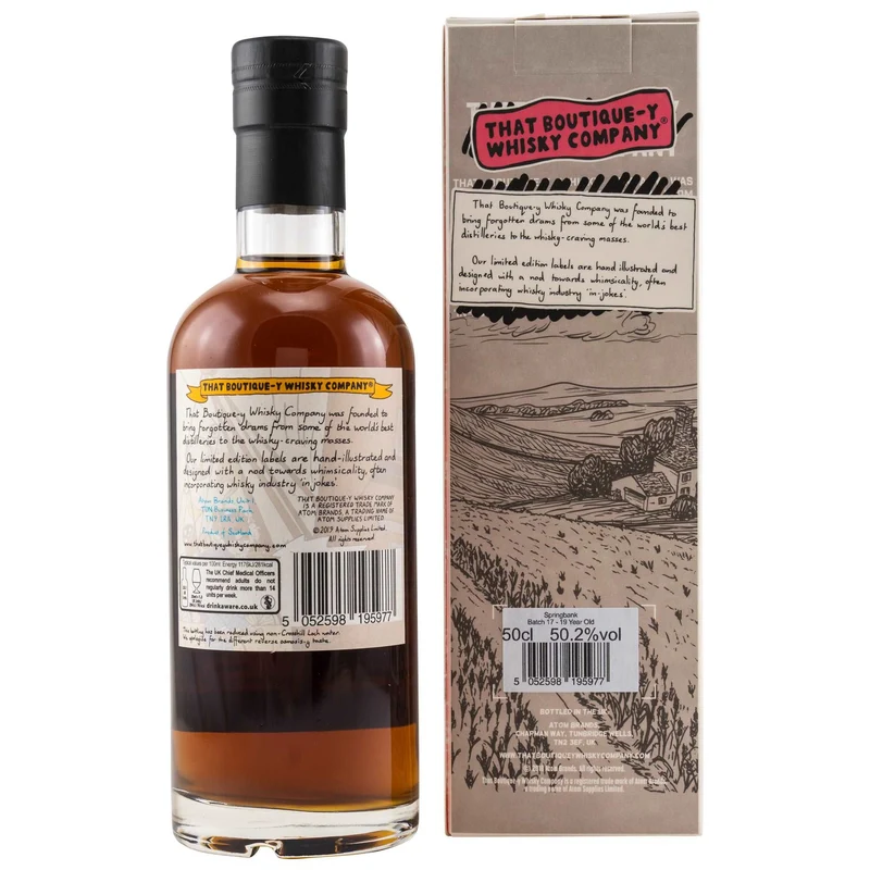 Springbank | 19 Jahre | Batch 17 | That Boutique-y Whisky Company | 0,5l | 50,2%