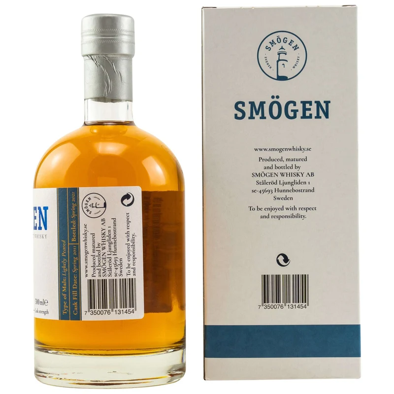 Smögen | 10 Jahre | Dante | 2011/2021 | Swedish Whisky | 0,5l | 57,8%