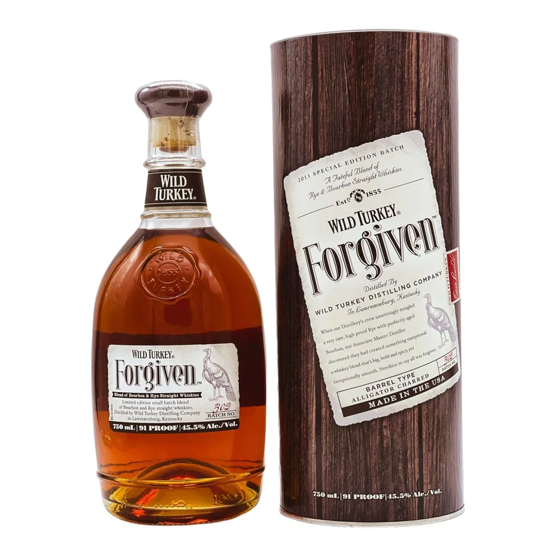 Wild Turkey | Forgiven 2013 | Batch No. 302 | Kentucky Bourbon / Rye | 0,75l | 45,5%