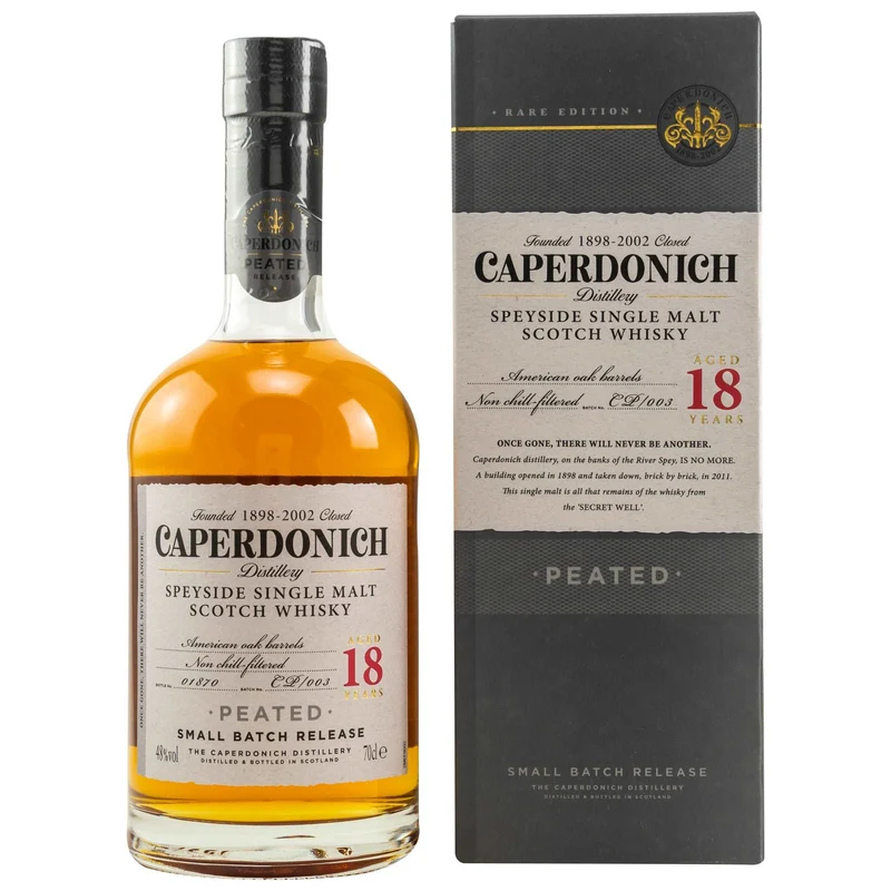 Caperdonich | 18 Jahre | Peated Scotch Whisky | Ghost Distillery | 48%