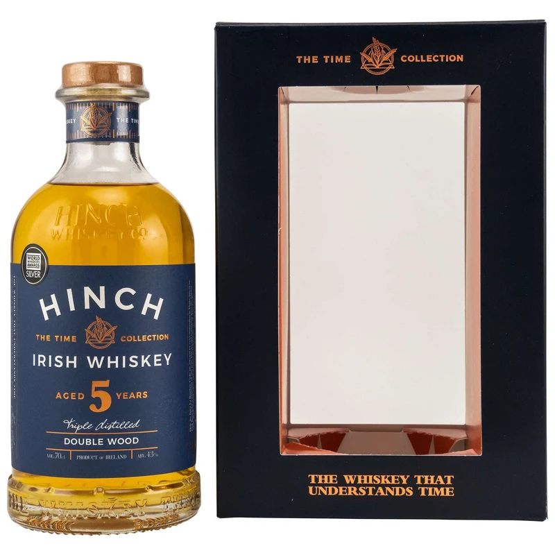 Hinch | 5 Jahre | Double Wood | Blended Irish Whiskey | 43%