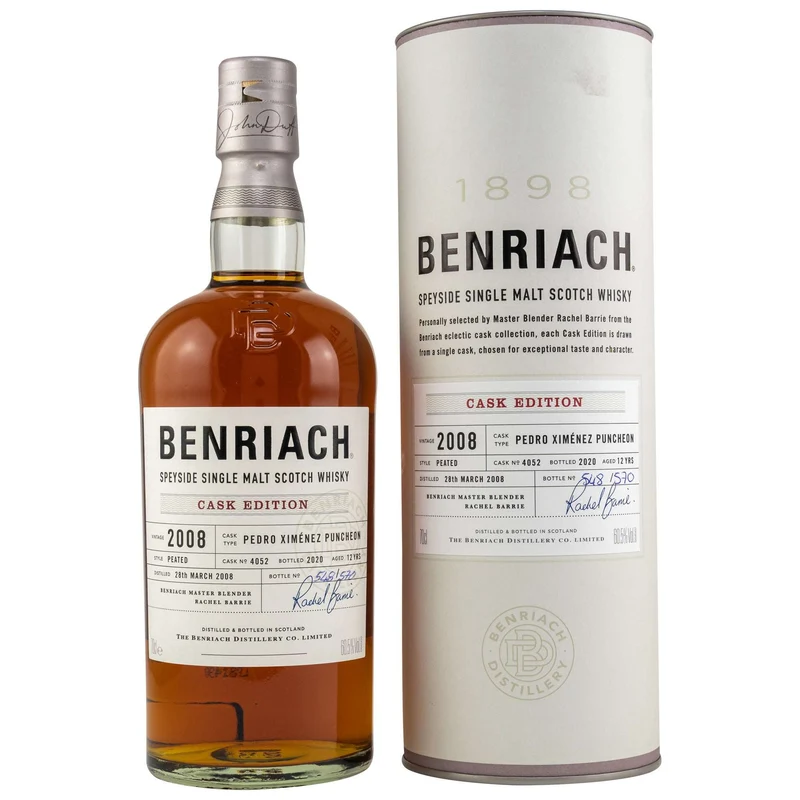 BenRiach | 12 Jahre | 2008/2020 | PX Single Cask #4052 | 60,5%