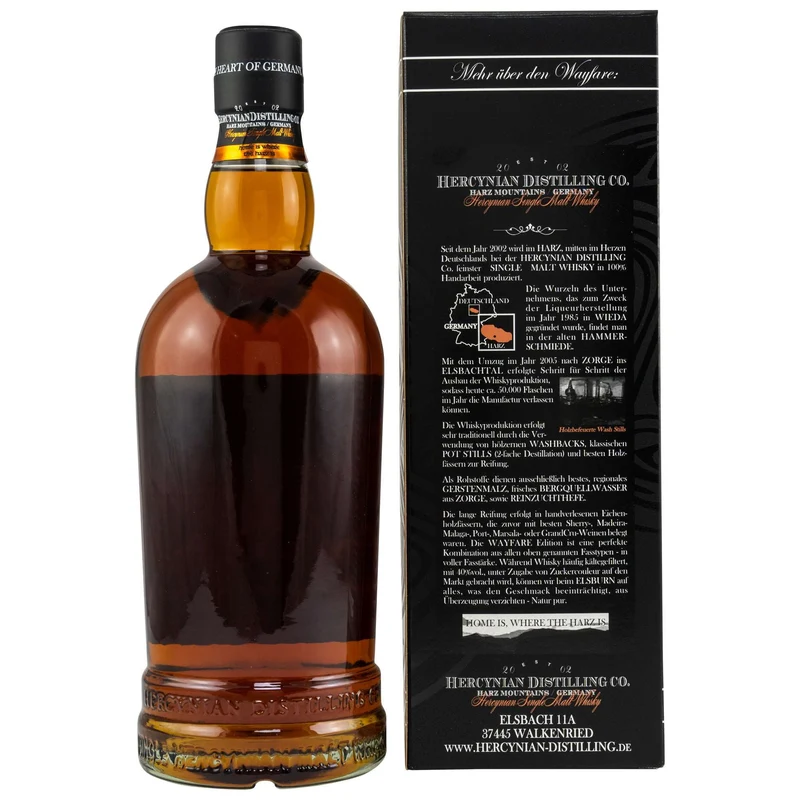 ElsBurn | Wayfare | Batch 002 | 2021 | The Original Hercynian German Whisky | 57,9%