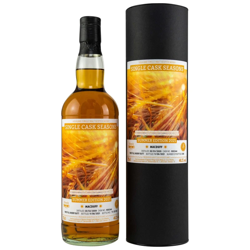 Macduff | 12 Jahre | 2009/2021 | Summer Edition 2021 | Signatory Single Cask Seasons | 48,2%