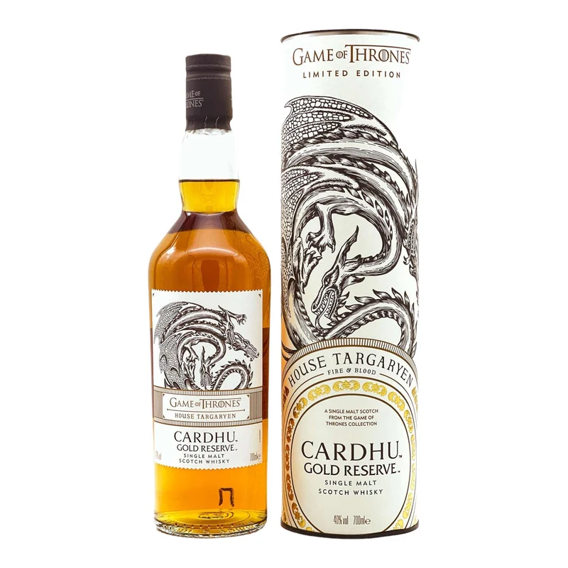 Cardhu | Gold Reserve | Game of Thrones | House Targaryen | 40%