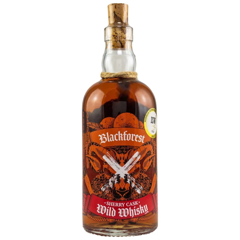 Blackforest | 8 Jahre | Wild Whisky | Sherry Cask | German Whisky | 0,5l | 42%