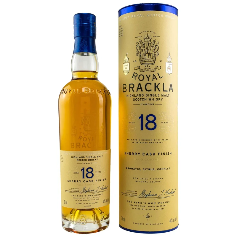 Royal Brackla | 18 Jahre | Sherry Cask Finish | 46%
