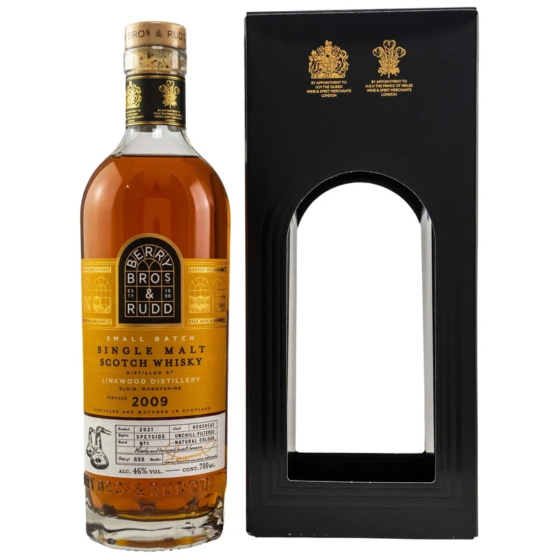 Linkwood | 2009/2021 | Small Batch | Berry Bros. & Rudd | 46%