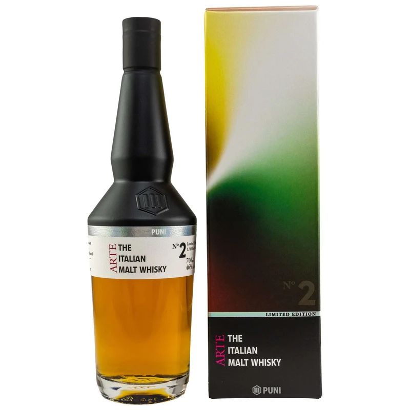 PUNI | Arte No. 2 | 4 Jahre | Süß & Holzig | Italian Whisky | 46%