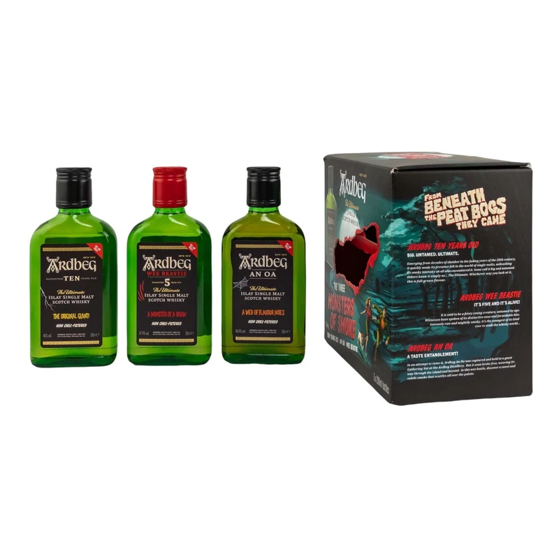 Ardbeg | Monsters of Smoke | 3 x 0,2l | 46,7%