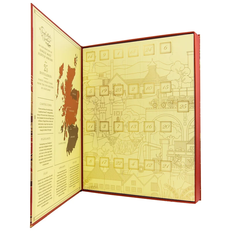 Adventskalender | Exploration of Single Malts | The Single Malts of Scotland | 25x3cl | 55,7%