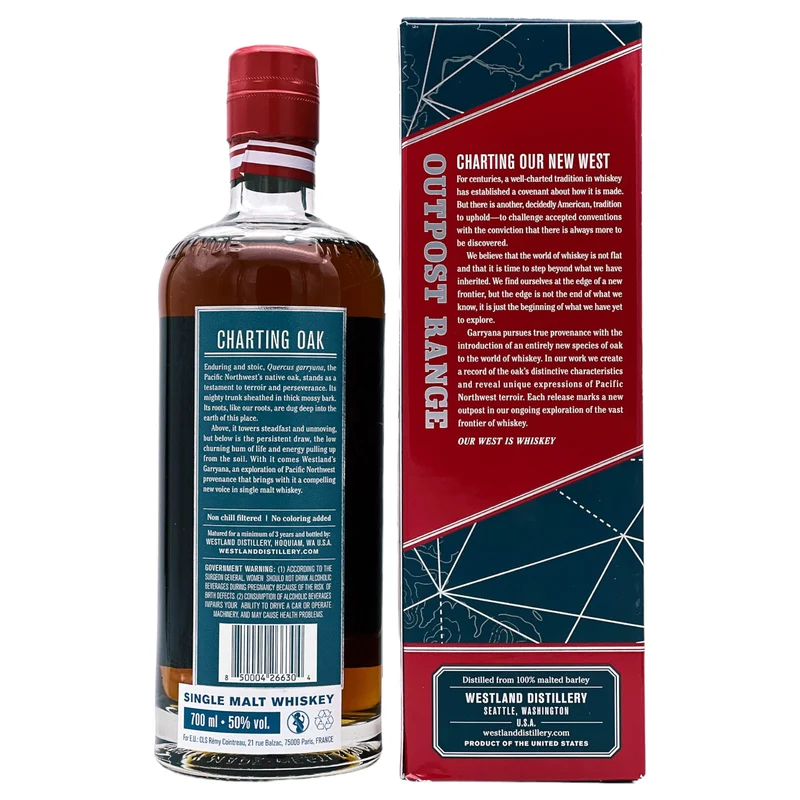 Westland | Garryana | 6th Edition | American Single Malt Whiskey | 50%