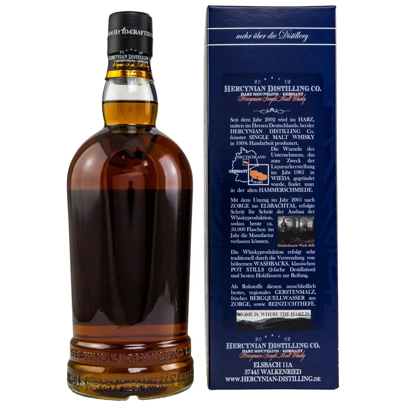 ElsBurn | Distillery Edition 2022 | Batch 003 | The Original Hercynian German Whisky | 45,9%