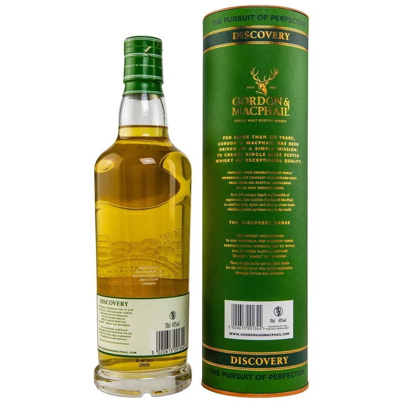 GlenAllachie | 14 Jahre | Discovery | Gordon & MacPhail | Bourbon Cask | 43%