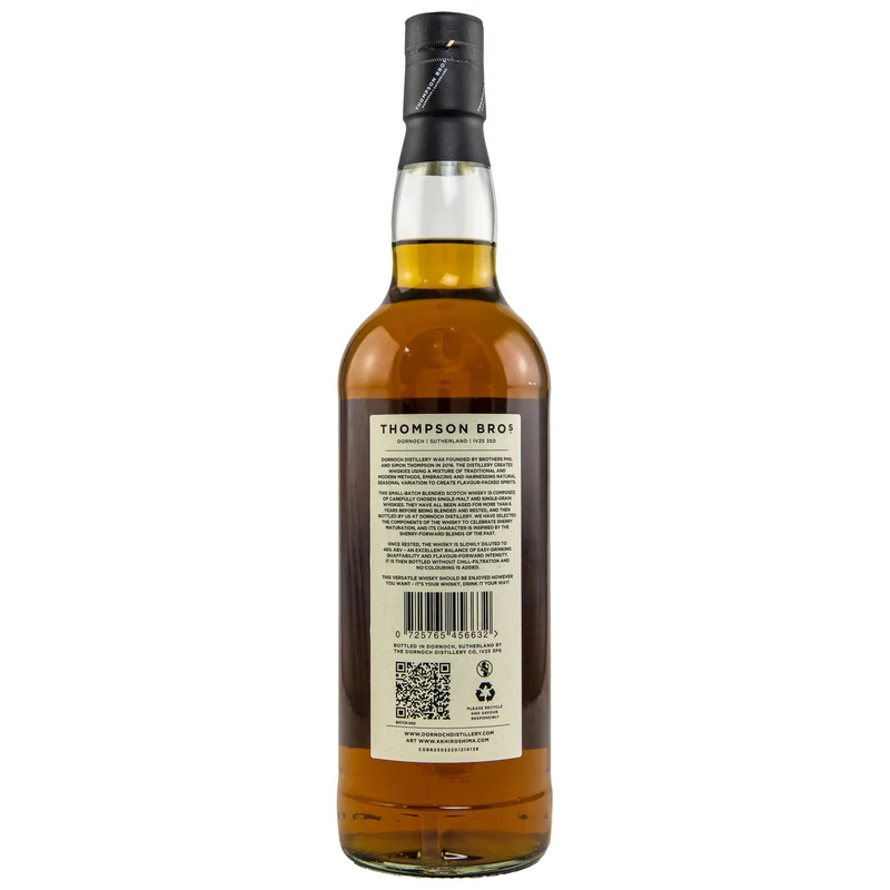 TB/BSW | 6 Jahre | Thompson Bros. | Blended Malt Scotch Whisky | 46%