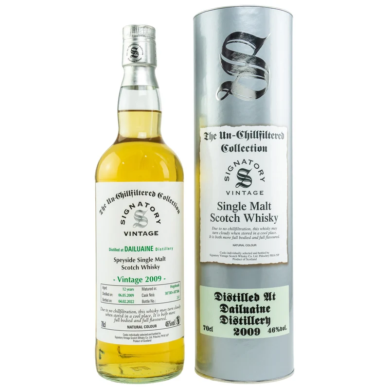 Dailuaine | 12 Jahre | 2009/2022 | Signatory Vintage Casks #307385+307386 | 46%