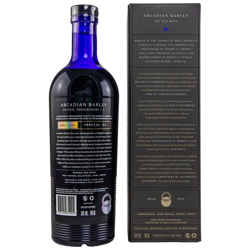 Waterford | Peated: Fenniscourt 1.1 | Irish Whiskey | 50%