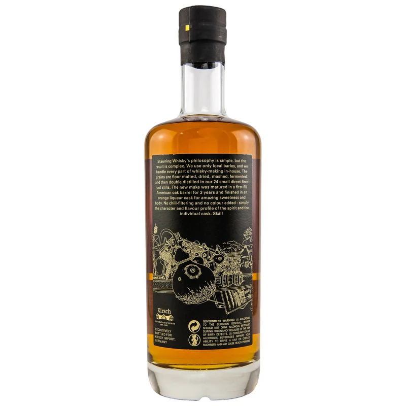 Stauning | 4 Jahre | 2018/2022 | Heather | Orange Liqueur Cask #5739 | Danish Whisky | 50%