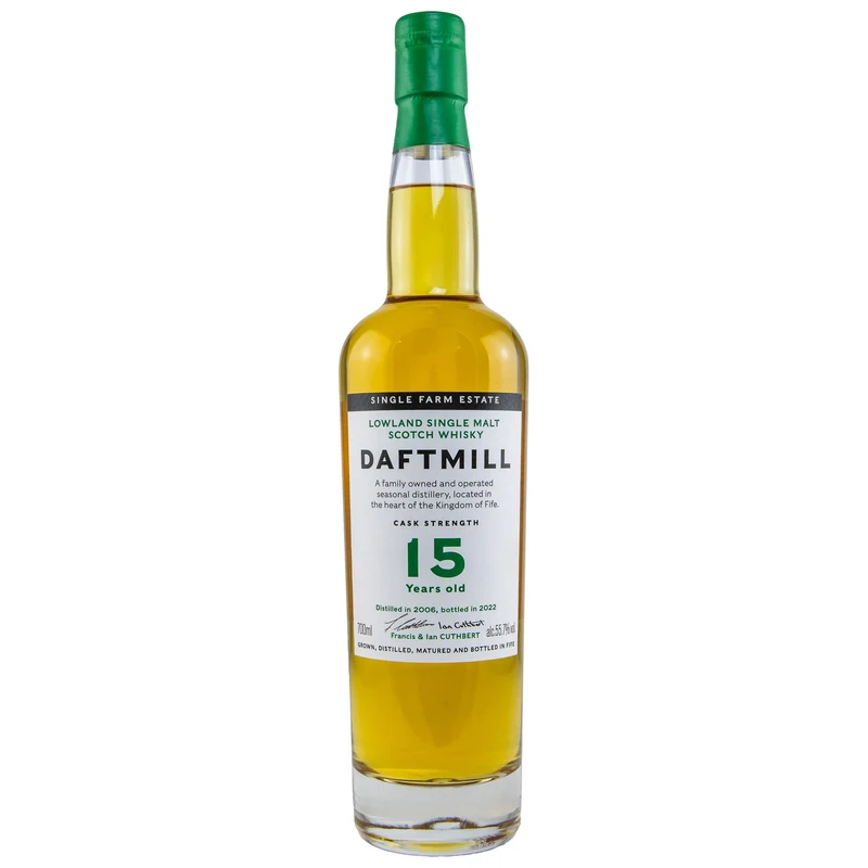 Daftmill | 15 Jahre | 2006/2022 | Cask Strength | 55,7%