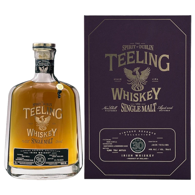 Teeling | 30 Jahre | 1991/2021 | Vintage Reserve Collection | Irish Whiskey | 46%