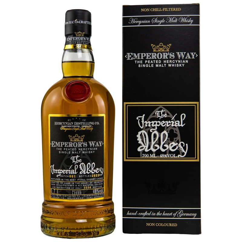 Emperor's Way | 2022 | The Imperial Abbey – Batch 1 | Peated | German Whisky | 48%