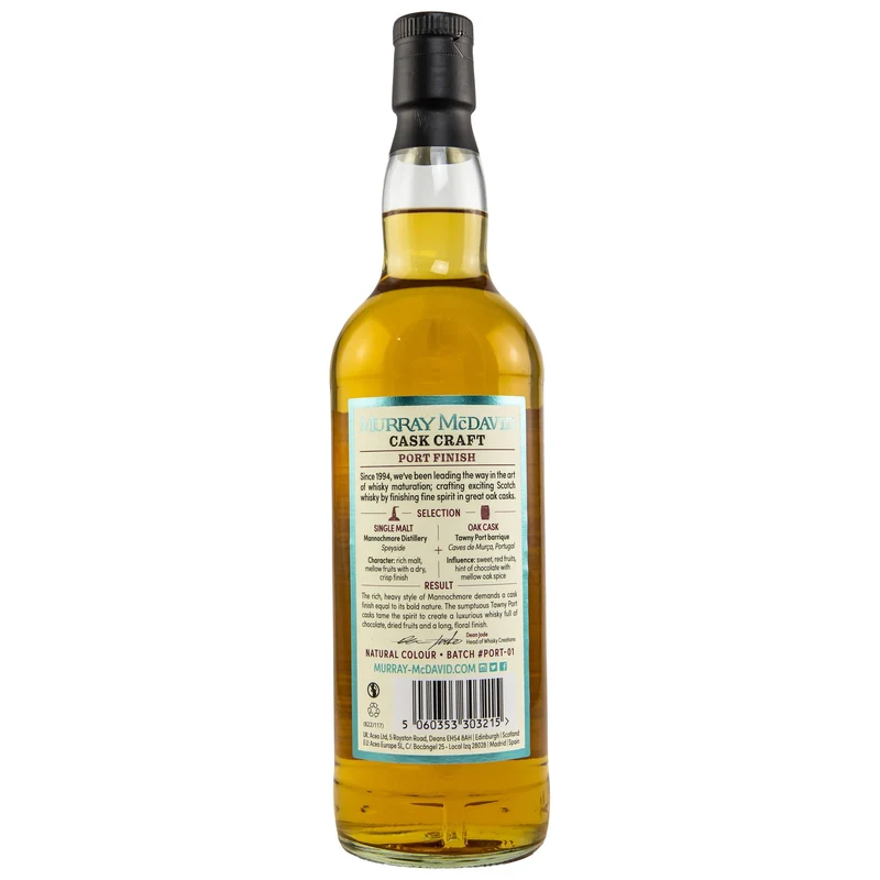 Mannochmore | Murray McDavid | Port Finish | 44,5%