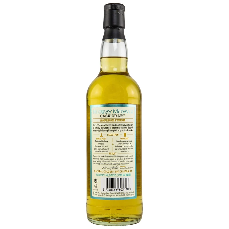 Dailuaine | Murray McDavid | Bourbon Finish | 44,5%