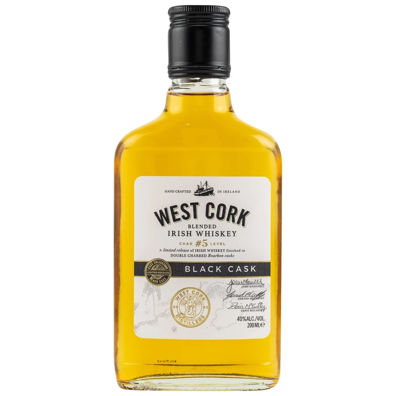 West Cork | Black Cask | Blended Irish Whiskey | 0,2l | 40%