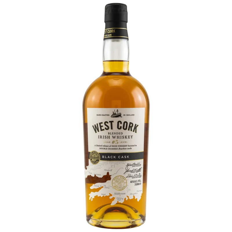 West Cork | Black Cask | Blended Irish Whiskey | 40%