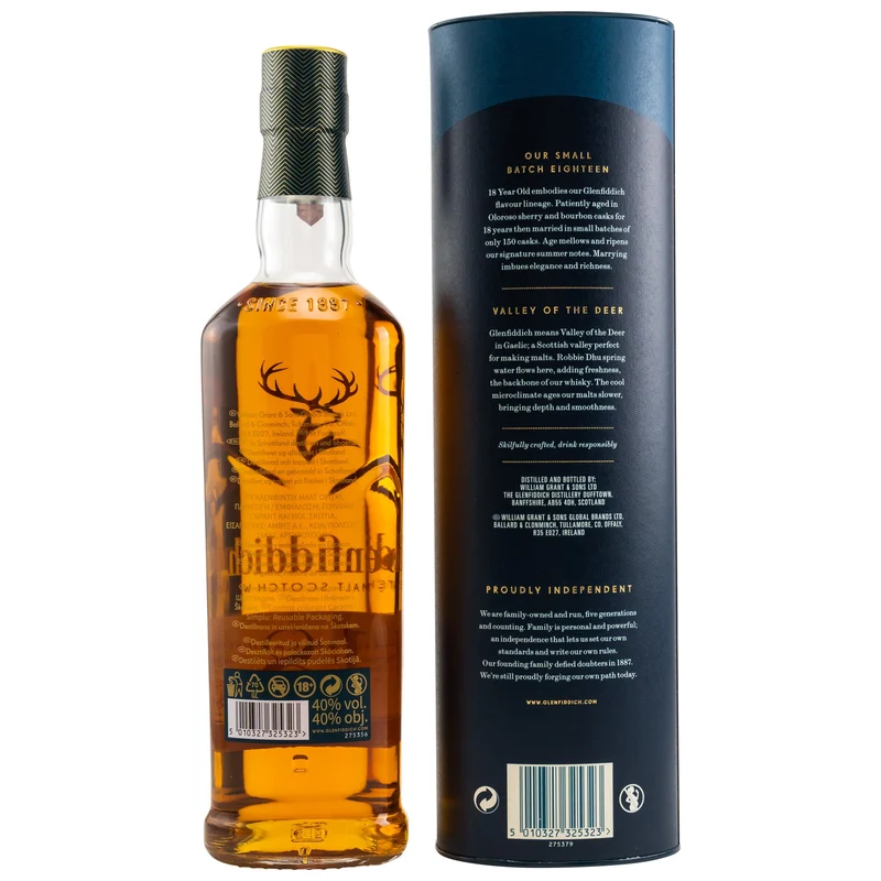 Glenfiddich | 18 Jahre | Small Batch | 40%