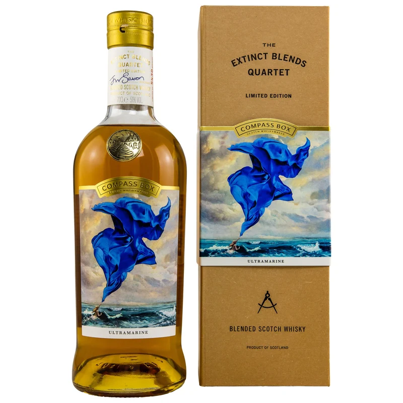 Compass Box | Ultramarine | The Extinct Blends Quartet | Blended Scotch Whisky | 51%