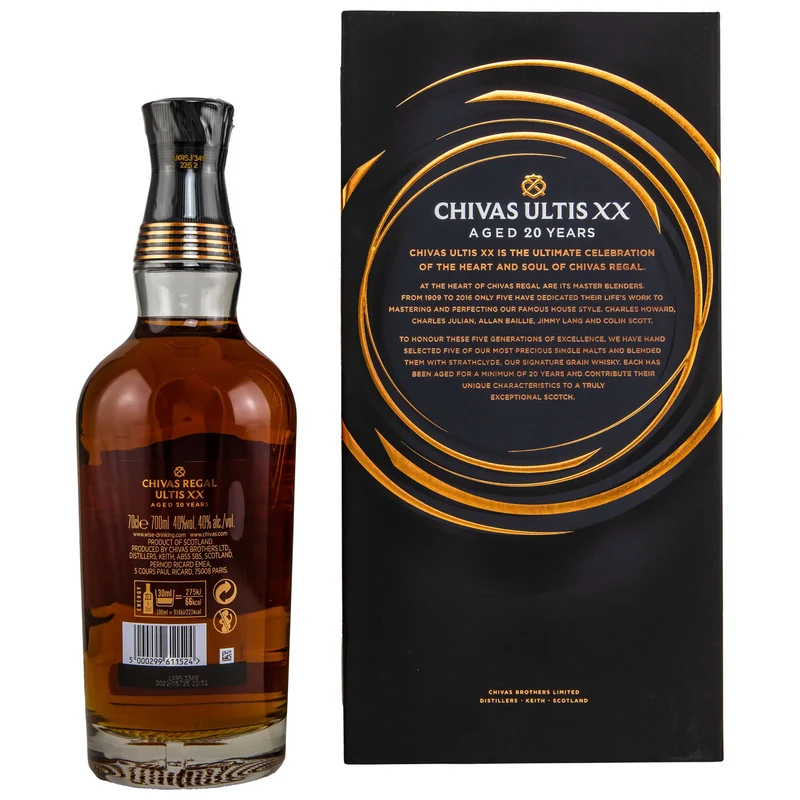 Chivas Regal | 20 Jahre | XX | Ultis | Blended Scotch Whisky | 40%