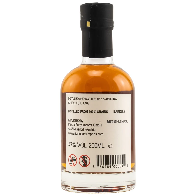 Koval | Single Barrel Bourbon | 0,2l | 47%